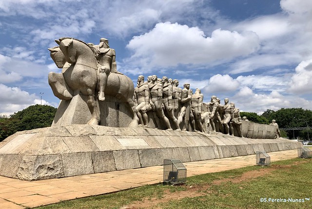 Monument to the Pioneers, Monumento às Bandeiras, Ibirapuera, São Paulo, Brazil