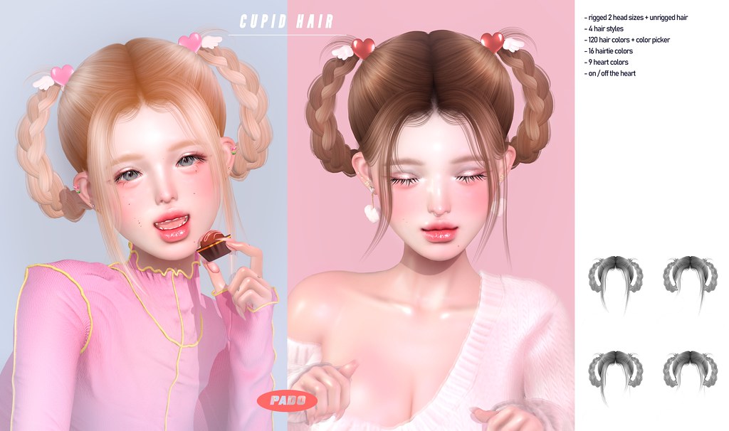 PADO // cupid hair @cupid's fault
