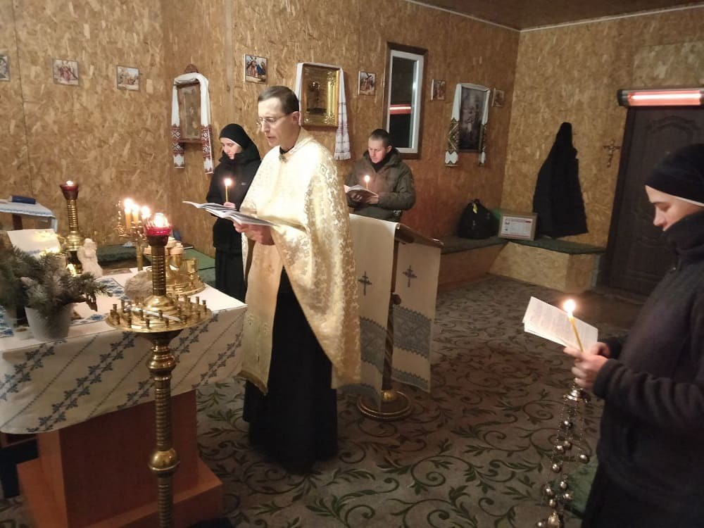 Ucrania - Santa Misa en Kramatorsk