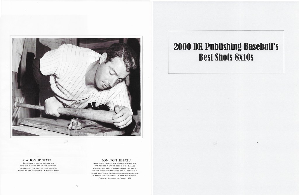 2000 DK Publishing Baseball's Best Shots - Dimaggio, Joe (bat)