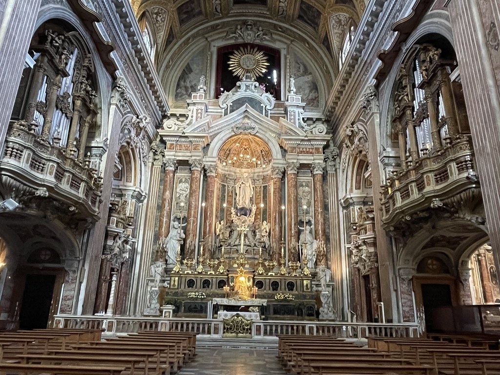 Altar mayor de la Iglesia nueva de la Compañía, Chiesa del… | Flickr
