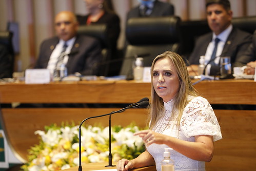 Celina Leão reforça importância da democracia na abertura da CLDF