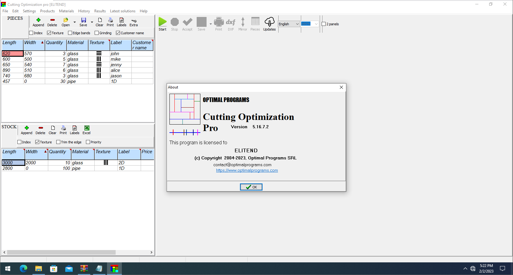 Working with Cutting Optimization Pro 5.16.7.2 full