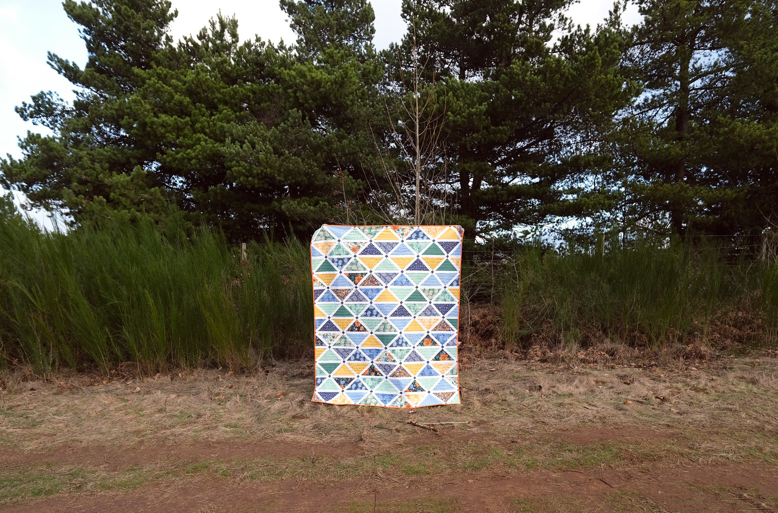 The Nina Quilt in Sundance — Kitchen Table Quilting