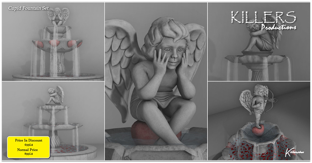 "Killer's" Cupid Fountain Set On Discount @ Cupid's Fault Event Start From 1st February