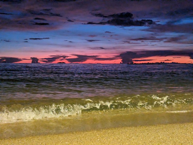 Sunset Sky Beach Thailand Southeast-Asia © Sonnenuntergang Himmel Strand Südost-Asien ©