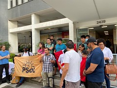 Ato contra o governo de Dina Boluarte no Peru