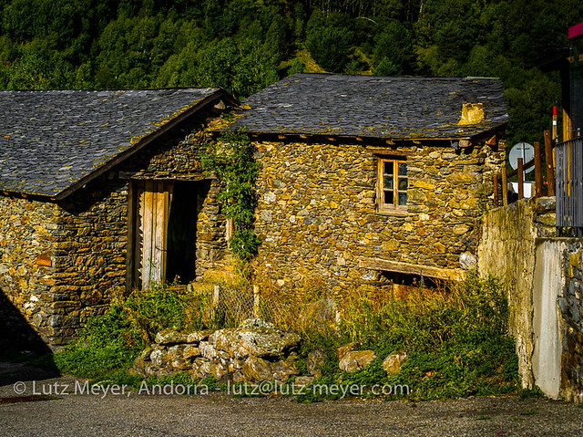 Andorra rural life: Ordino, Vall nord, Andorra
