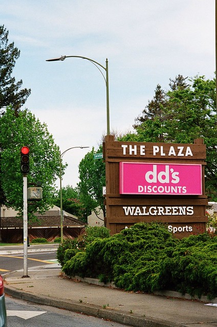The Plaza Sign - West San Jose, CA