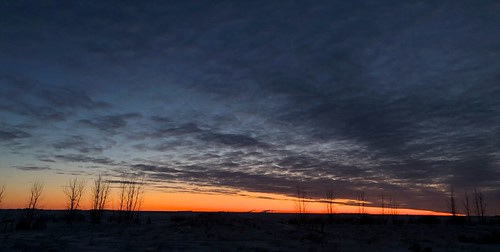 2023/365/33 A Slice of Sunrise by cogdogblog, The mornings have been jealous of my sunset shots, so I am getting a dose today of some amazing dawn