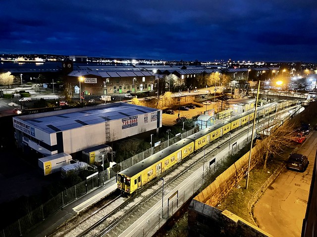 Merseyrail at night