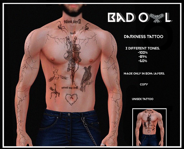 Bad Owl-darkness tattoo