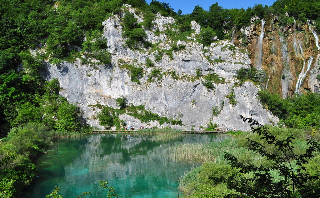 Parc national des lacs de Plivtice, comté de Lika-Senj, Croatie, Europe.