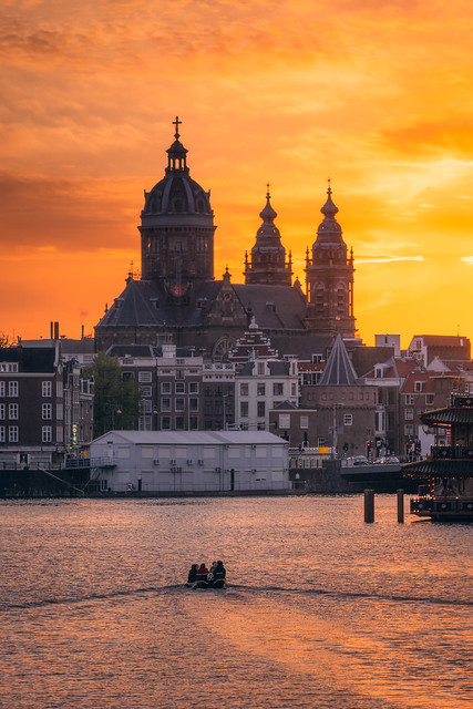 Amsterdam sunsets