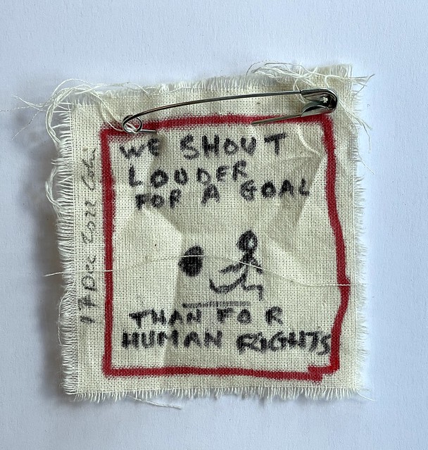 textile carryon. 8cmHx9cmL 2022 # goal human right