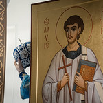3 февраля 2023, Литургия в церкви в честь иконы Божией Матери «Отрада и Утешение» (Эммаус)