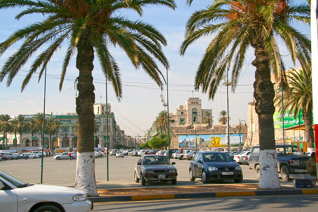 a square in Tripoli