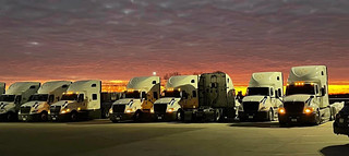 Sunset at Wal-Mart Distribution Center- Gas City, IN