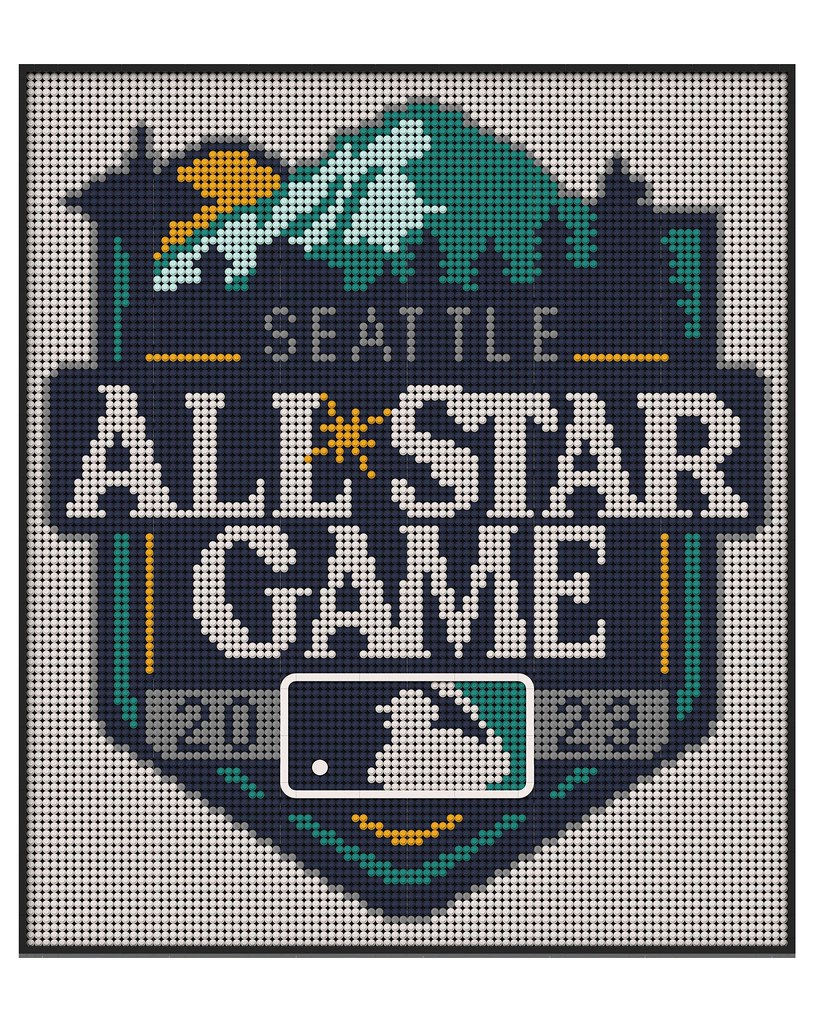 Seattle Mariners 2023 All-Star Game Logo