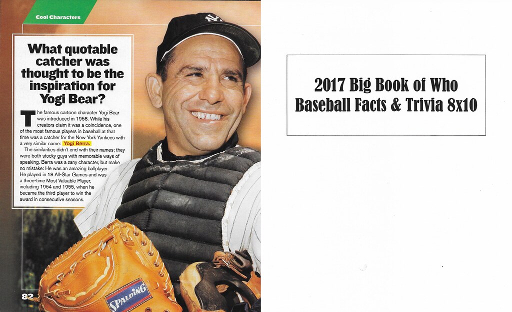 2017 Big Book of Who - Baseball Facts and Trivia - Berra, Yogi
