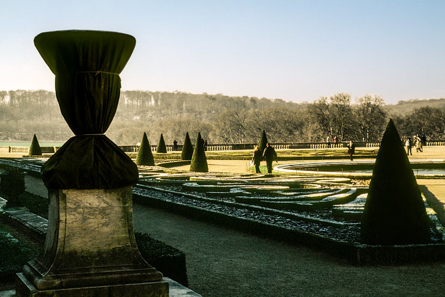 Les Jardins de Versailles in February, France