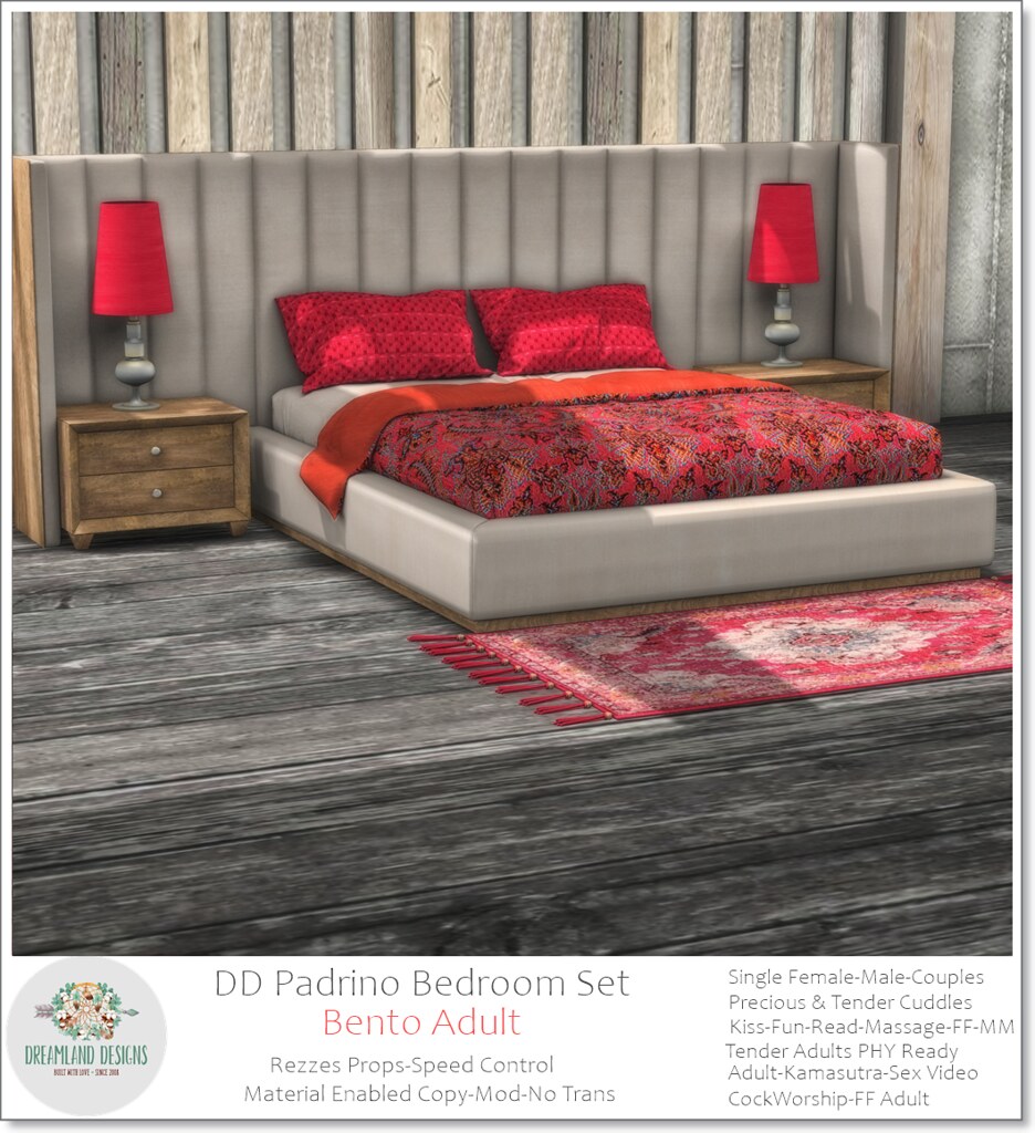 DD Padrino Bedroom Set-Adult