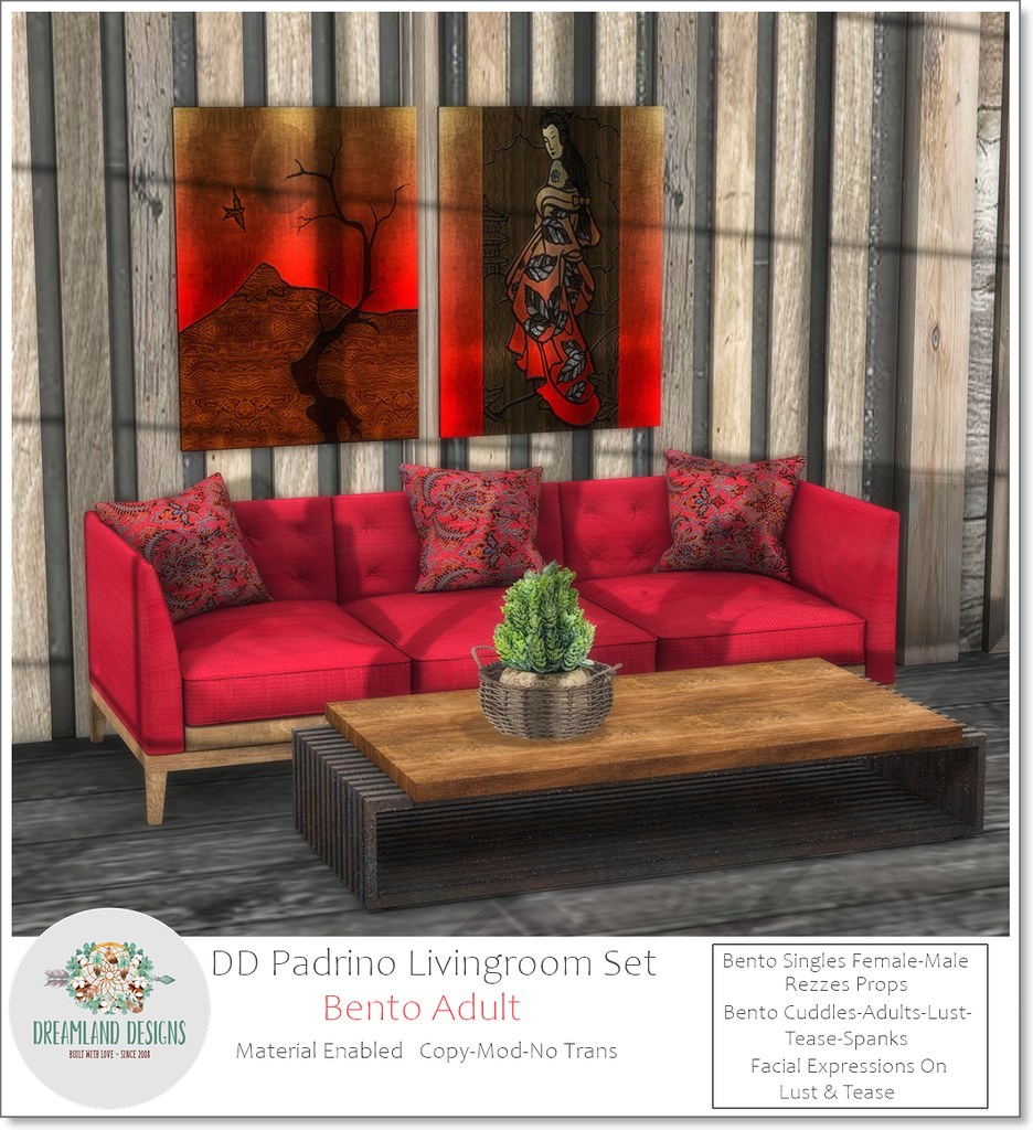 DD Padrino Couch Set-Adult