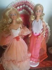 Peaches N Cream and Crystal Barbie
