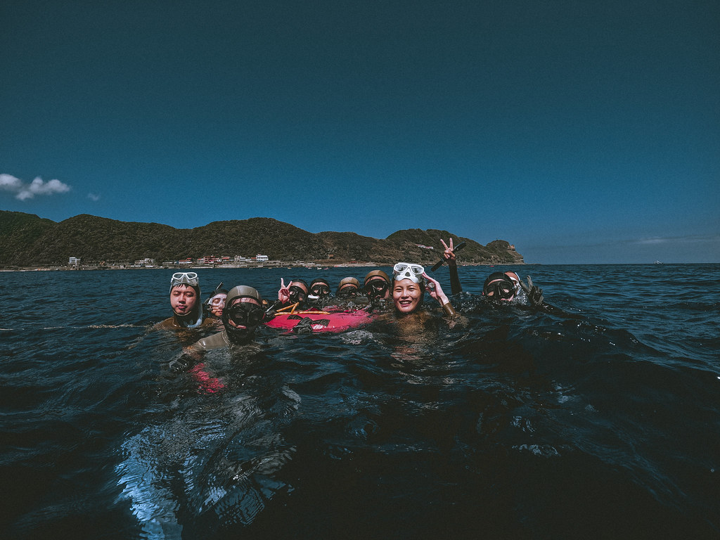 自由潛水-潛水課程 首選 潛水大本營 專營龜山島潛水、自由潛水、漁獵、船潛 #自由潛水