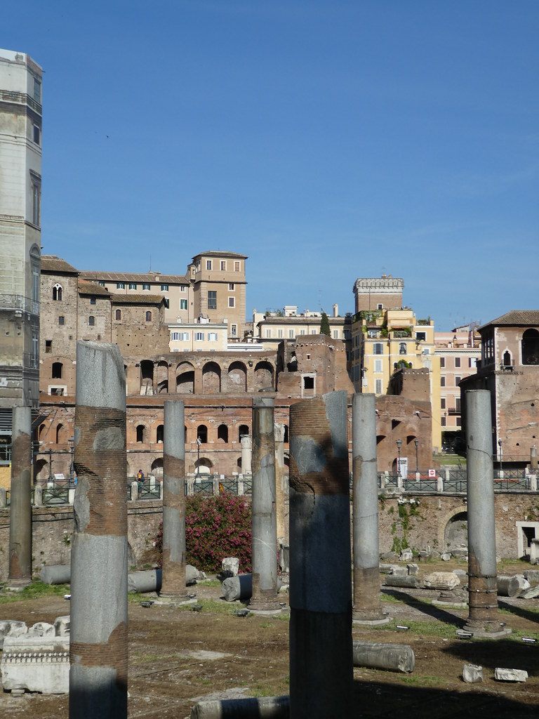 Roman Forum and colosseum