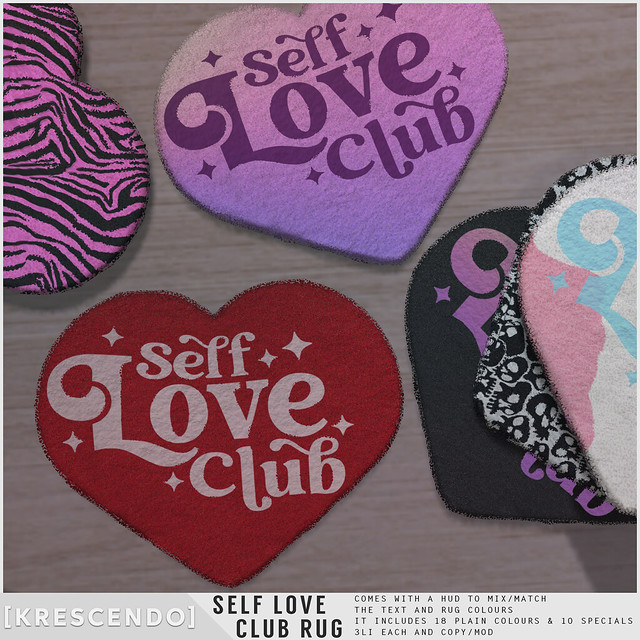 [Kres] Self Love Club Rug