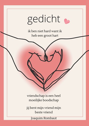 Pastel Pink Illustration World Heart Day Poster - 1