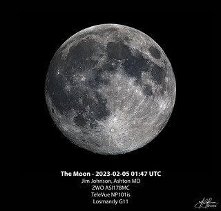 The Moon - 2023-02-05 01:47 UTC