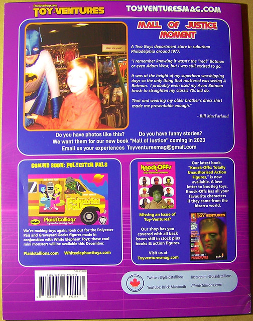 Toy-Ventures number 8- back cover