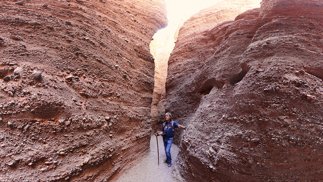 Doug in the Slot Canyon