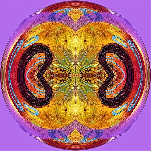 Circular abstract