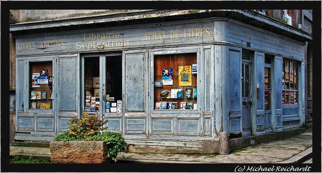 Der alte Buchladen in St. Malo