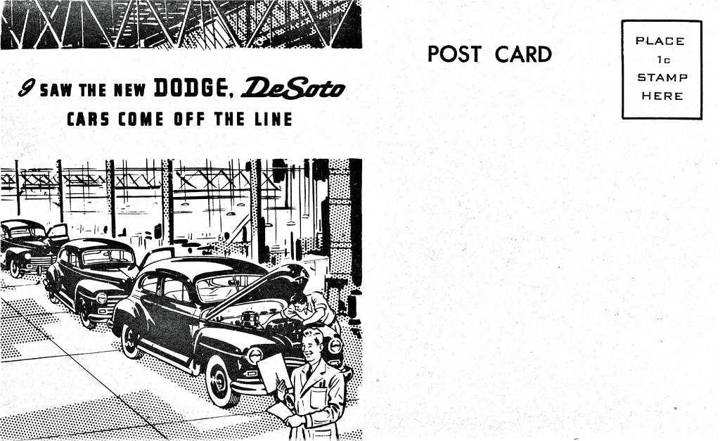 Dodge-DeSoto Assembly Line, 1946-48