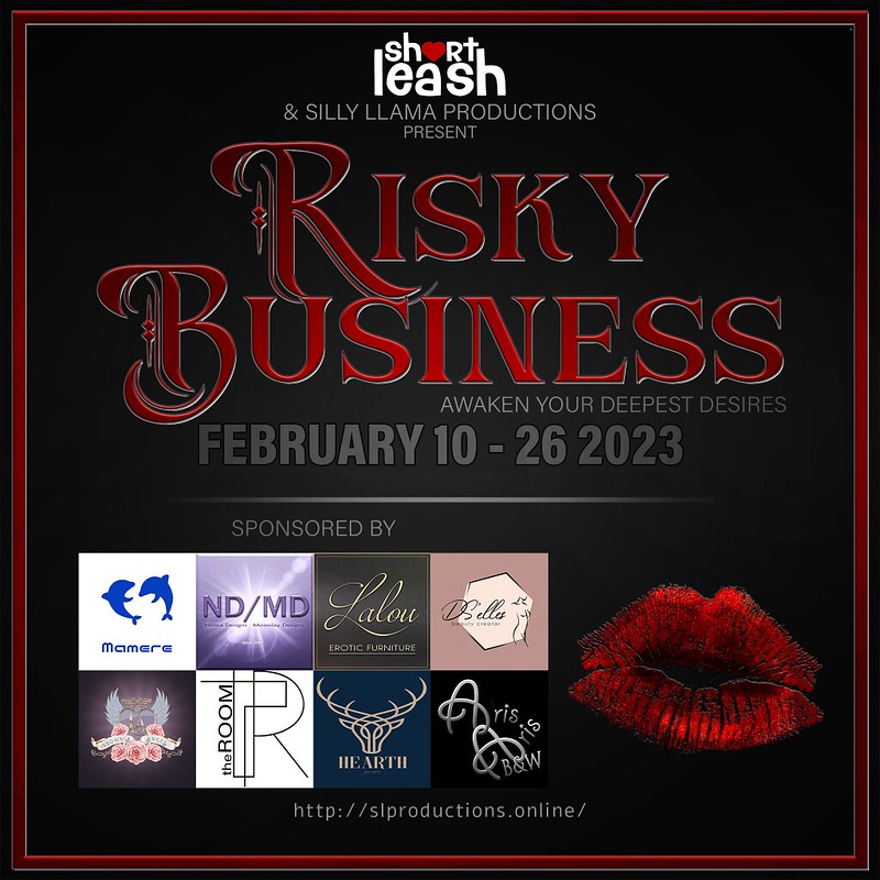 Risky Business Final Logo with Sponsors - 2023