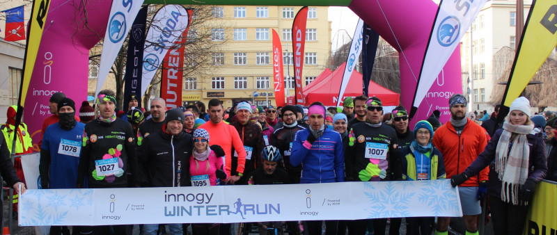 Ostravský Winter Run ovládli Vaníček, Kašná, Prus a Škultetyová