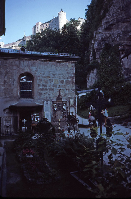 Cemetery, Salzburg,  Austria, July 25, 1980