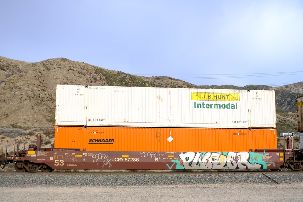 Freight Graffiti Benching - SoCal (Nov.21st 2022)