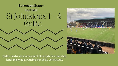 St Johnstone 1 - 4 Celtic