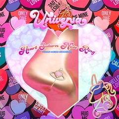 #UNIVERSA - Heart Saturn Nose Ring @ The Goody Shop