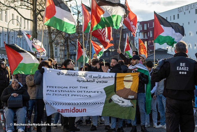 04.02.2023 Berlin: Israelfeindliche Demo in Neukölln