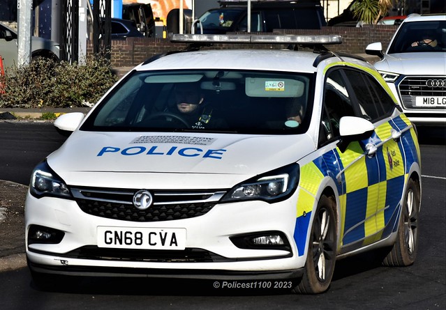 Kent Police Vauxhall Astra GN68 CVA