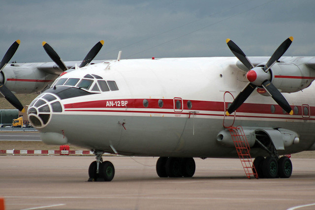 UR-CAK Antonov An-12BP Meridian Airlines