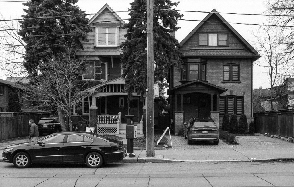 Two Houses on Roncesvalles