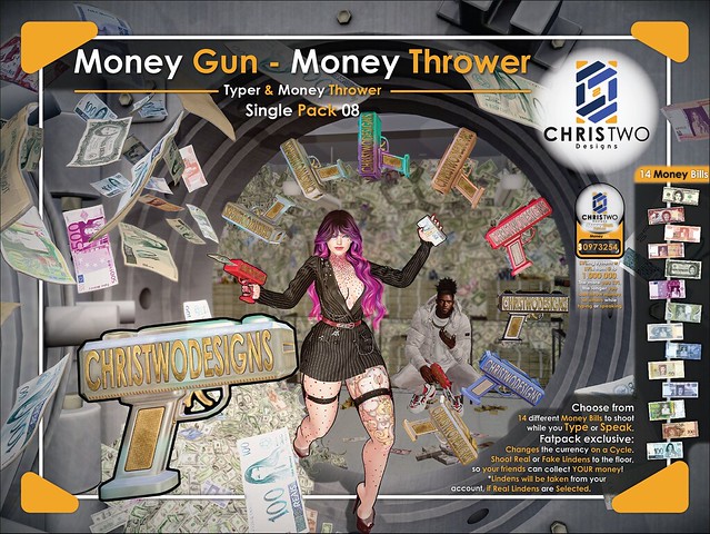 Money Gun - Single Pack 08 - [Chris Two Designs]