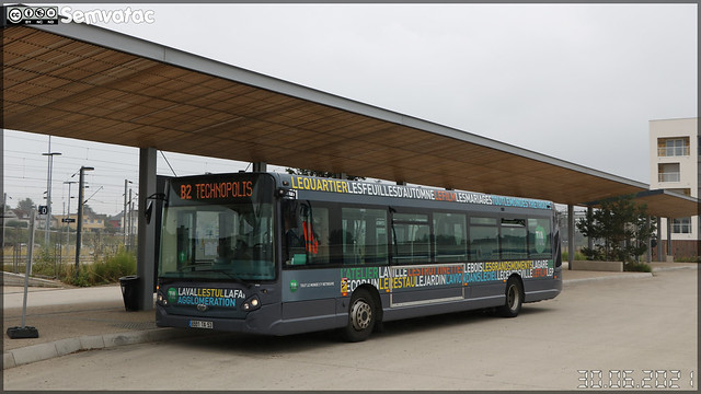 Heuliez Bus GX 327 – Transdev Stao 53 (STAO PL, Société des Transports par Autocars de l’Ouest – Pays de la Loire) n°53024 / TUL (Transports Urbains Lavallois) n°911